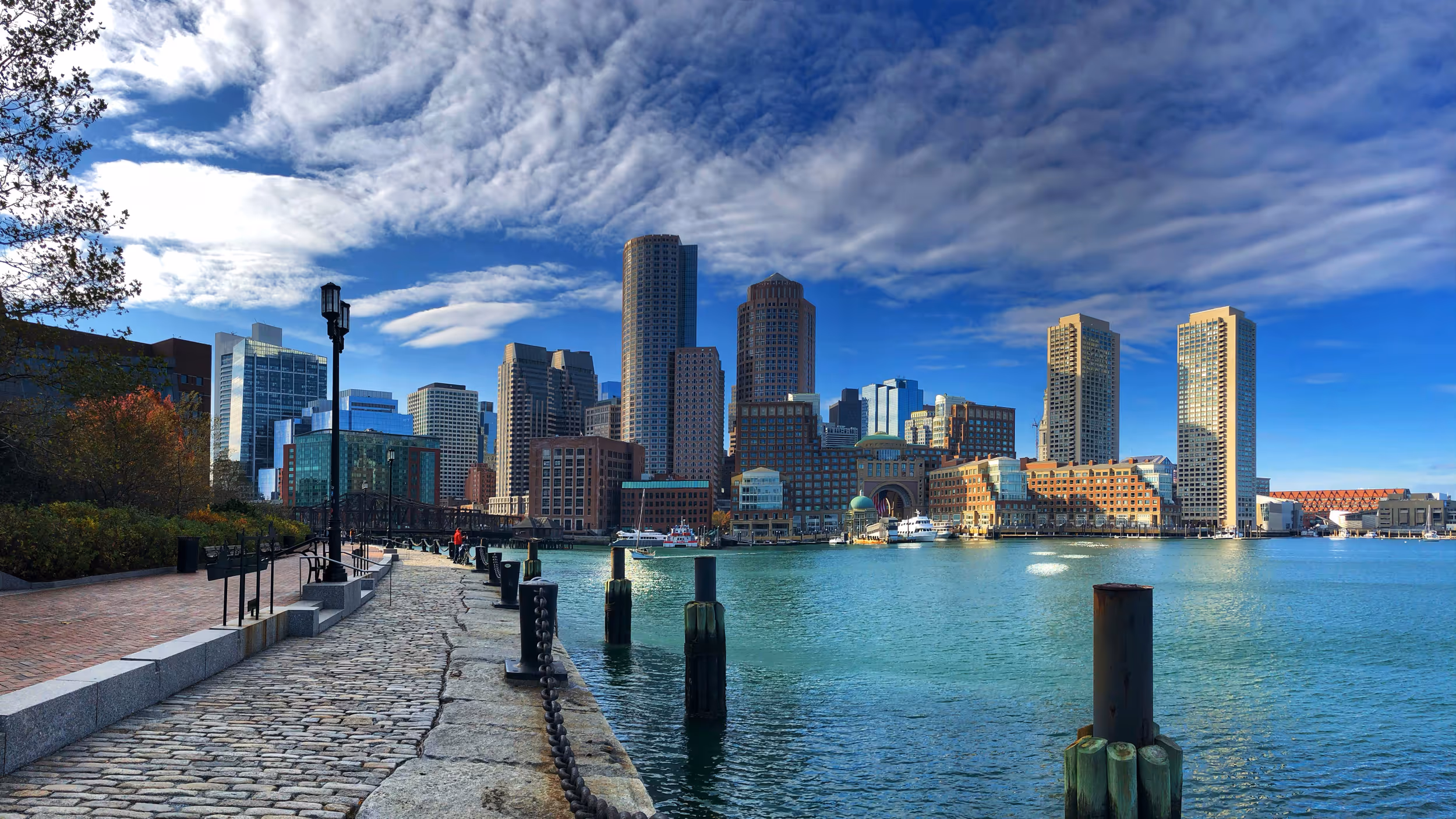 Boston, Massachusetts skyline representing the Massachusetts budtender standings